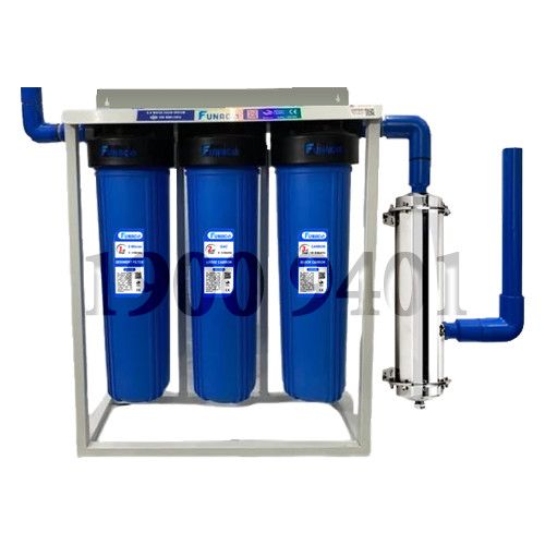 Lọc Nước Đầu Nguồn 3 Cấp Biglue UF-1000L/h Funaco