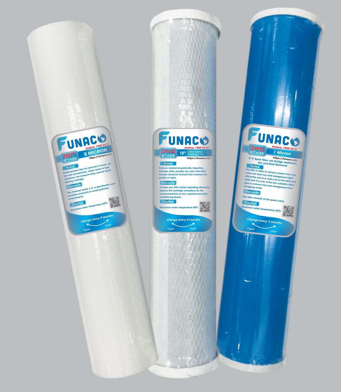 Lõi Lọc Biglue Funaco UDF (Than Hoạt Tính)