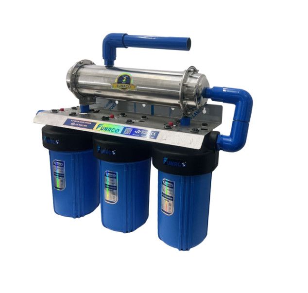 Lọc Nước Đầu Nguồn 3 Cấp Biglue 10inch UF-1000L/H Funaco