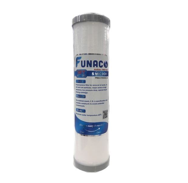Lõi Lọc Nước 10inch PP 5Micron - Funaco