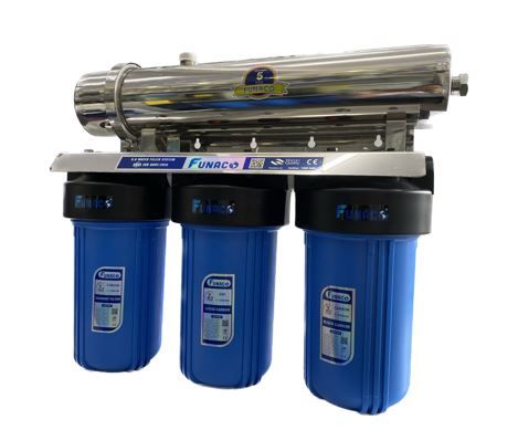 Lọc Nước Đầu Nguồn 3 Cấp Biglue 10inch UF-3000L Funaco