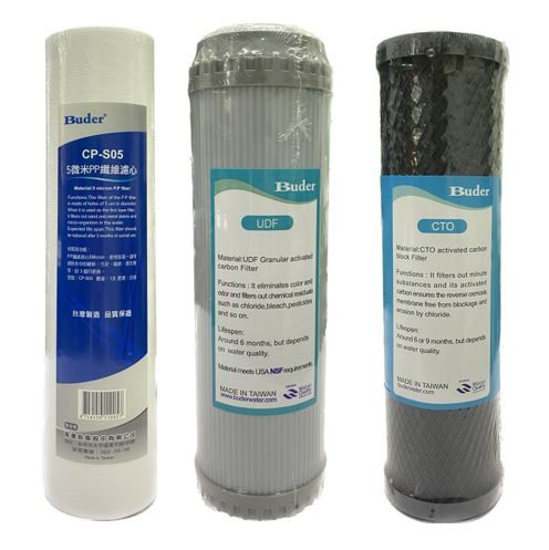 Lõi Lọc 10inch Funaco Buder CTO (Than Nén)