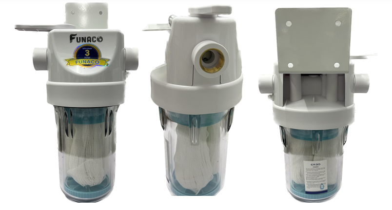 Combo Lọc Nước Đầu Nguồn 2 Cấp UF 1200L/h Funaco