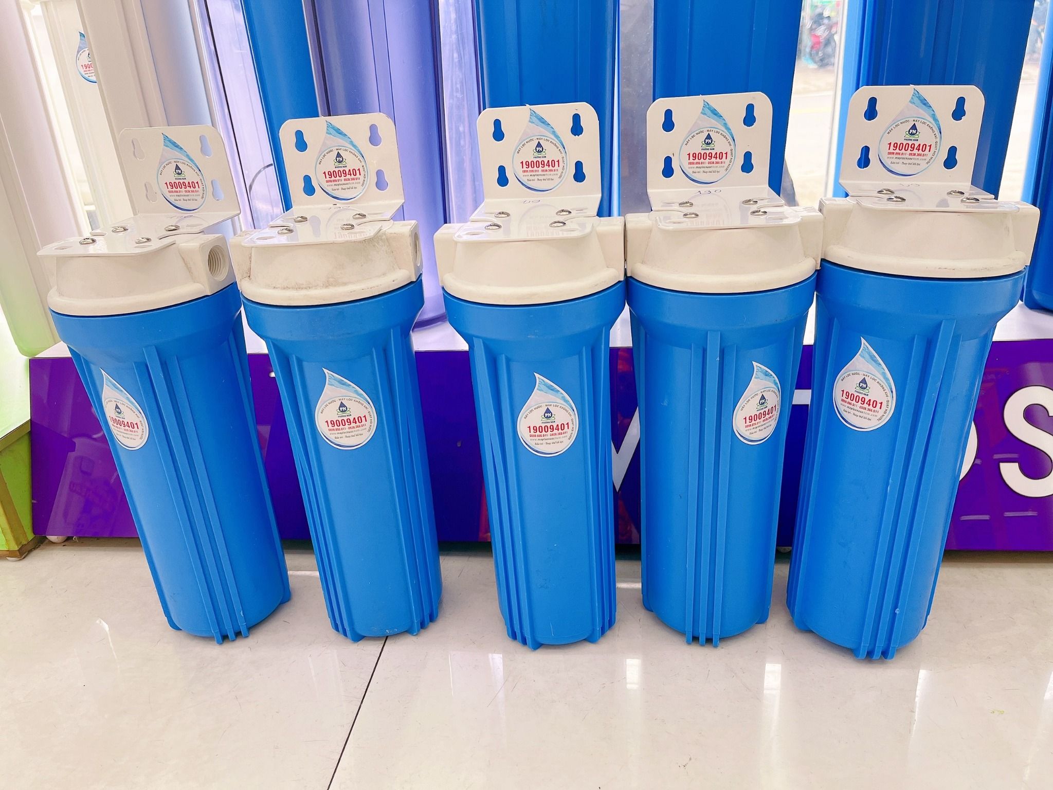 Cốc Lọc Đơn Funaco 10inch Xanh