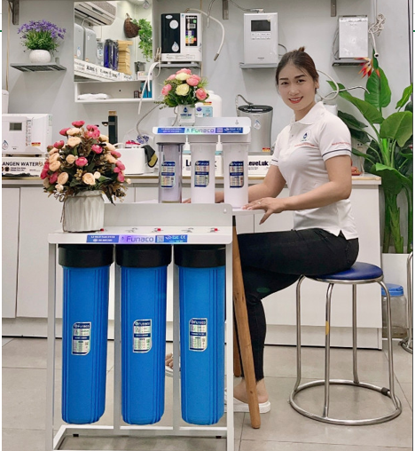 Lọc Nước Đầu Nguồn 3 Cấp Biglue FUNACO