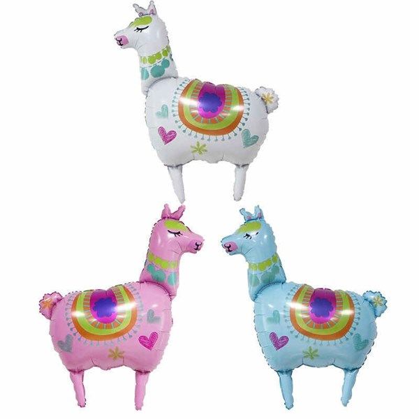 Combo 3 bong bóng chú lạc đà Alpaca