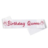  Băng đeo chéo sinh nhật in chữ Birthday Queen 