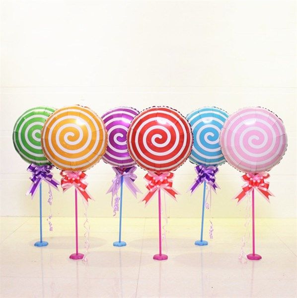 Bộ que gắn bong bóng có đế 45cm (1 nhánh đế hoa)