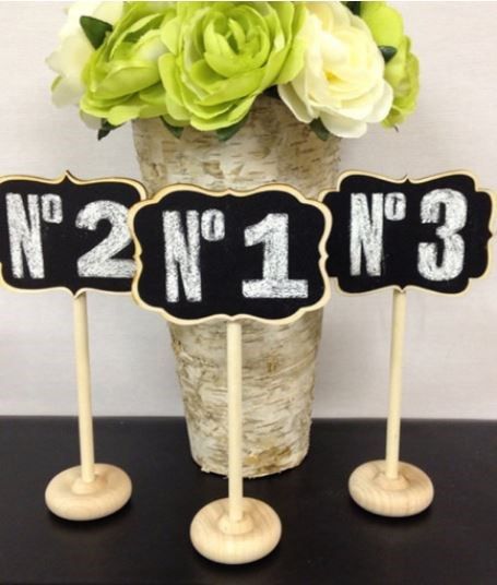 3 bảng đứng mini chalkboard