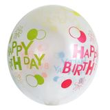  10 bong bóng sinh nhật trong suốt in Happy Birthday 