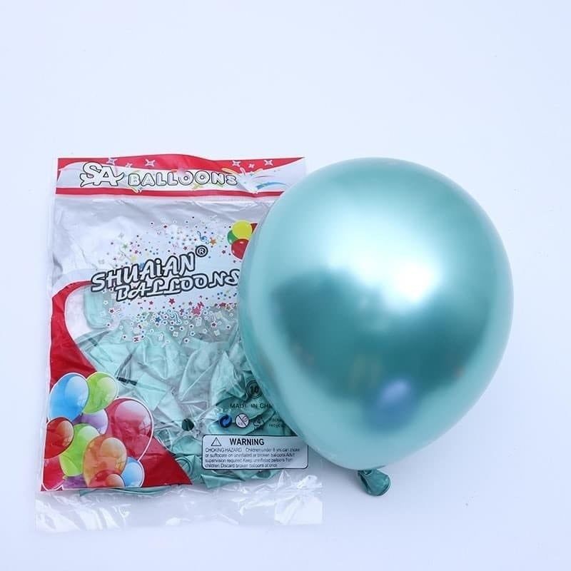 Bong bóng cao su Chrome - xanh lá