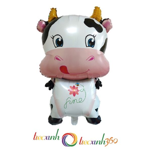 BONG BÓNG TRANG TRÍ HÌNH BÒ SỮA