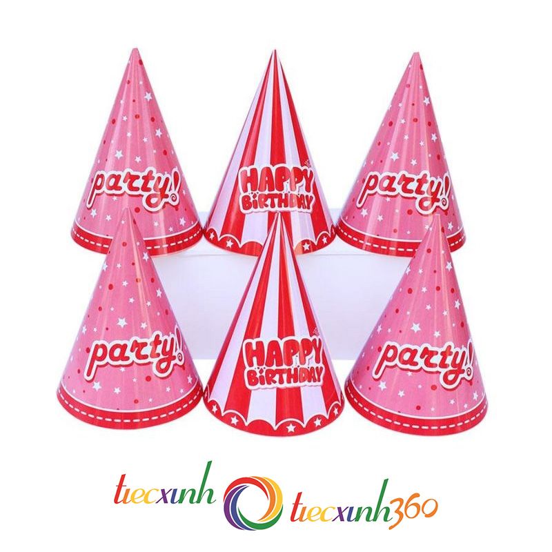 6 nón sinh nhật Birthday Party