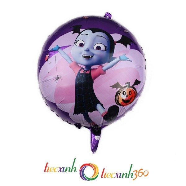  BỘ BONG BÓNG TRANG TRÍ HALLOWEEN VAMPIRINA GIRL 