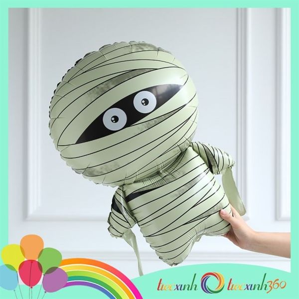 bong bóng xác ướp trang trí halloween
