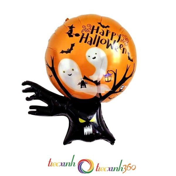 BONG BÓNG HÌNH CÂY MA QUÁI TRANG TRÍ HALLOWEEN