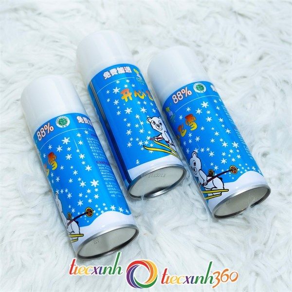 Chai xịt tuyết