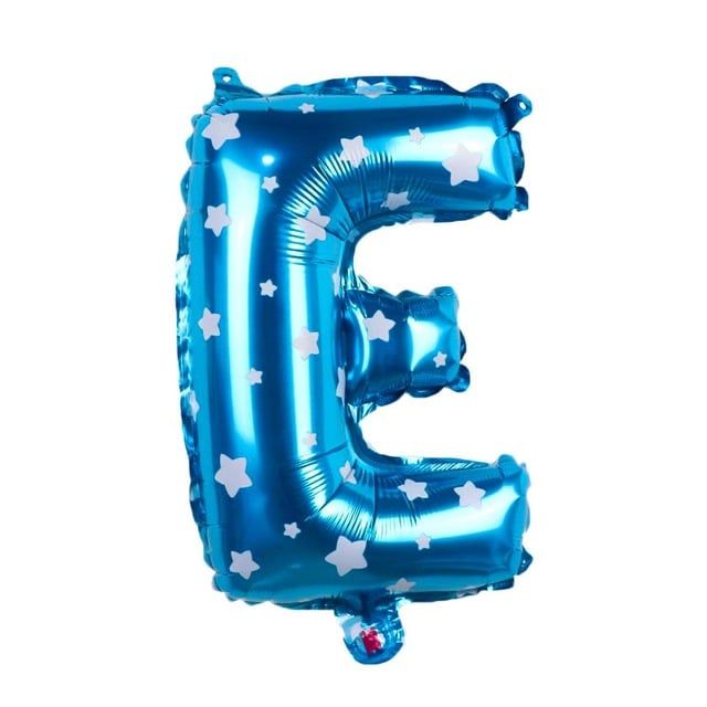 Bong bóng chữ cái 35 cm màu xanh (A-Z foil balloons 16'' Blue)