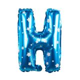  Bong bóng chữ cái 35 cm màu xanh (A-Z foil balloons 16'' Blue) 