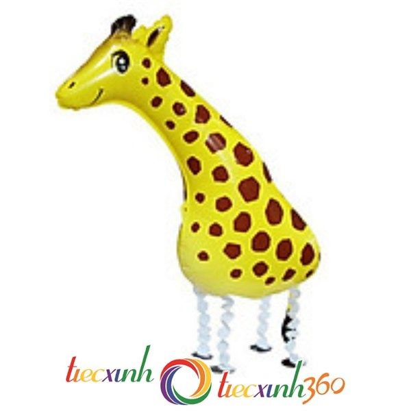 Bong bóng trang trí hình động vật cho bé - Hươu cao cổ (90cm)