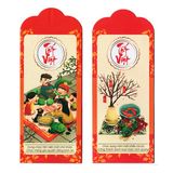  Bộ 6 bao lì xì Chúc Xuân Tết Việt 