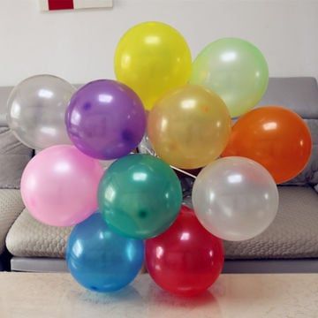 20 bong bóng nhũ nhiều màu