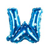  Bong bóng chữ cái 35 cm màu xanh (A-Z foil balloons 16'' Blue) 