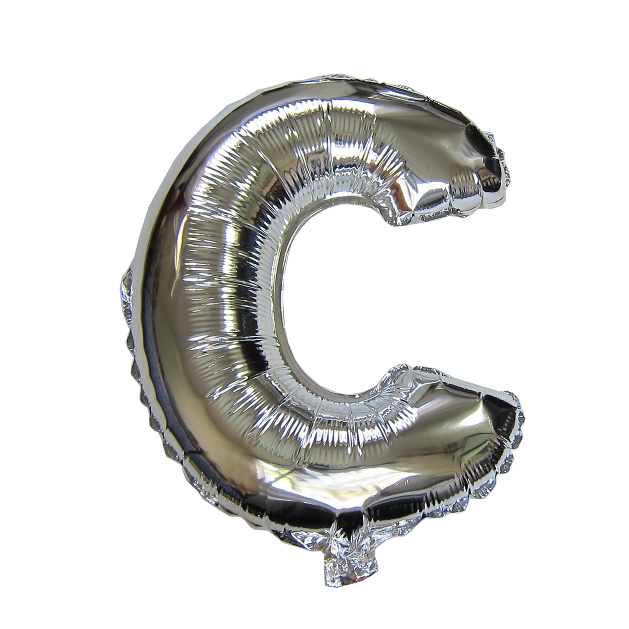 Bong bóng chữ cái 35cm màu bạc (A-Z foil balloons 16'' Silver)