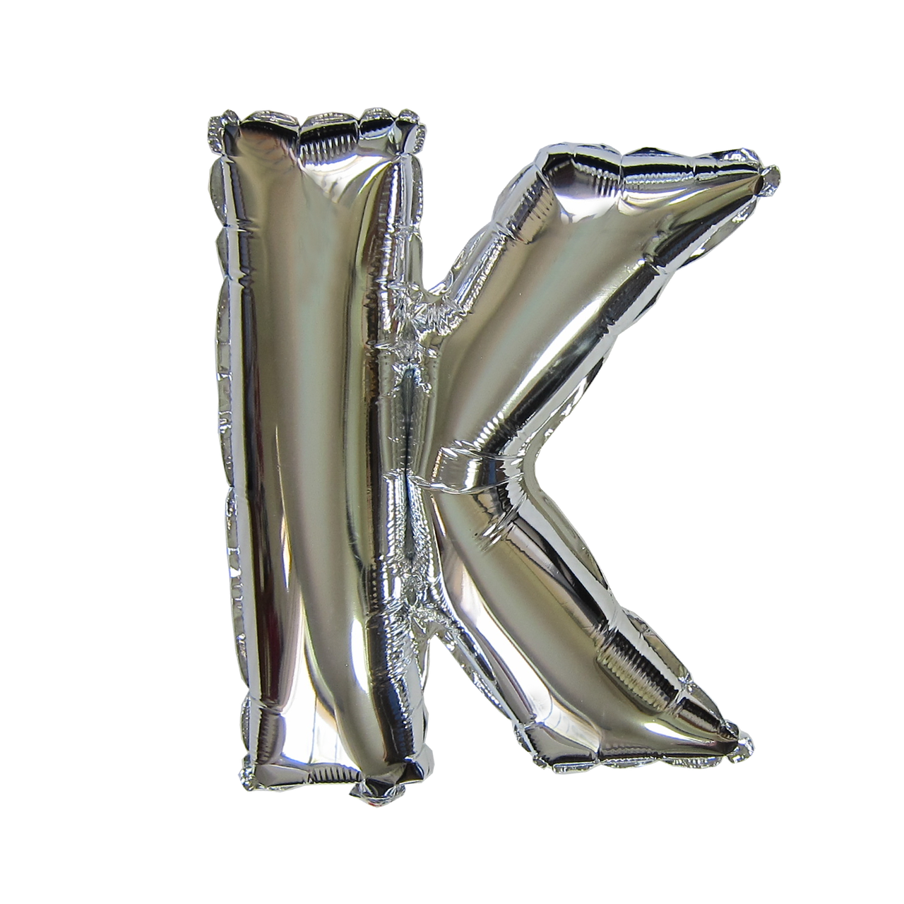 Bong bóng chữ cái 35cm màu bạc (A-Z foil balloons 16'' Silver)