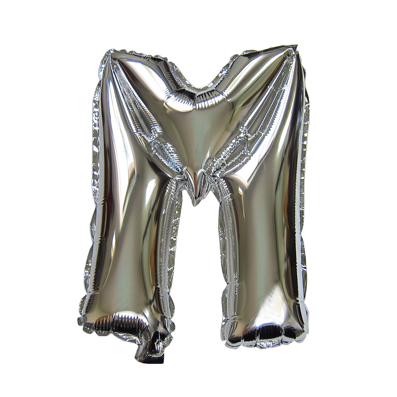 Bong bóng chữ cái 35cm màu bạc (A-Z foil balloons 16'' Silver)