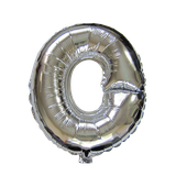  Bong bóng chữ cái 35cm màu bạc (A-Z foil balloons 16'' Silver) 