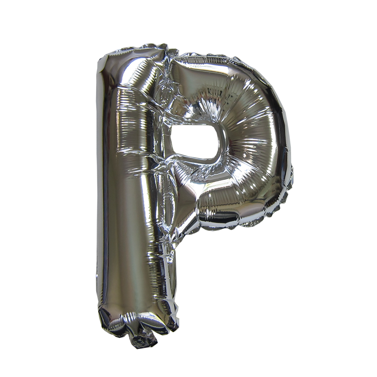 Bong bóng chữ cái 35cm màu bạc (A-Z foil balloons 16'' Silver)