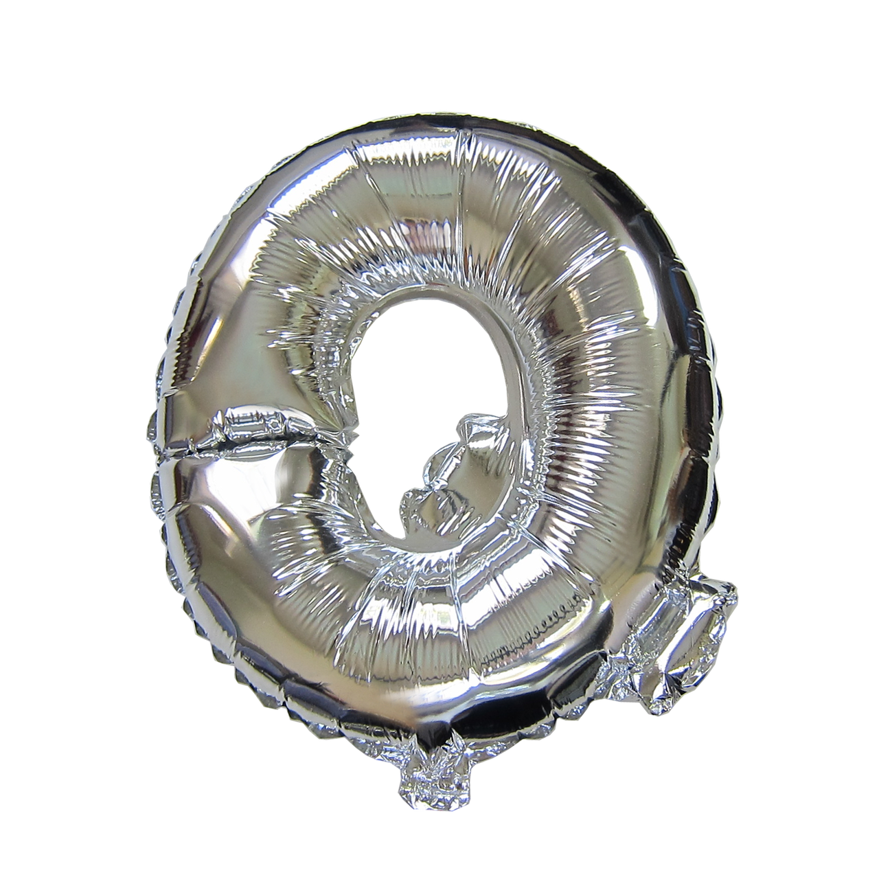 Bong bóng chữ cái 35cm màu bạc (A-Z foil balloons 16'' Silver)