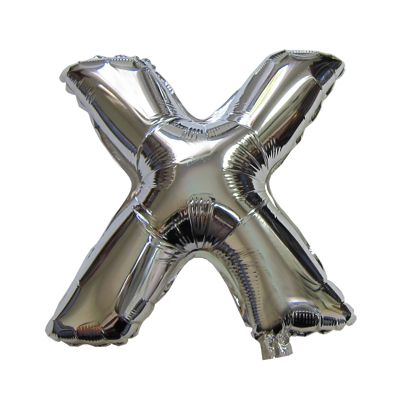 Bong bóng chữ cái 35cm màu bạc (A-Z foil balloons 16'' Silver)