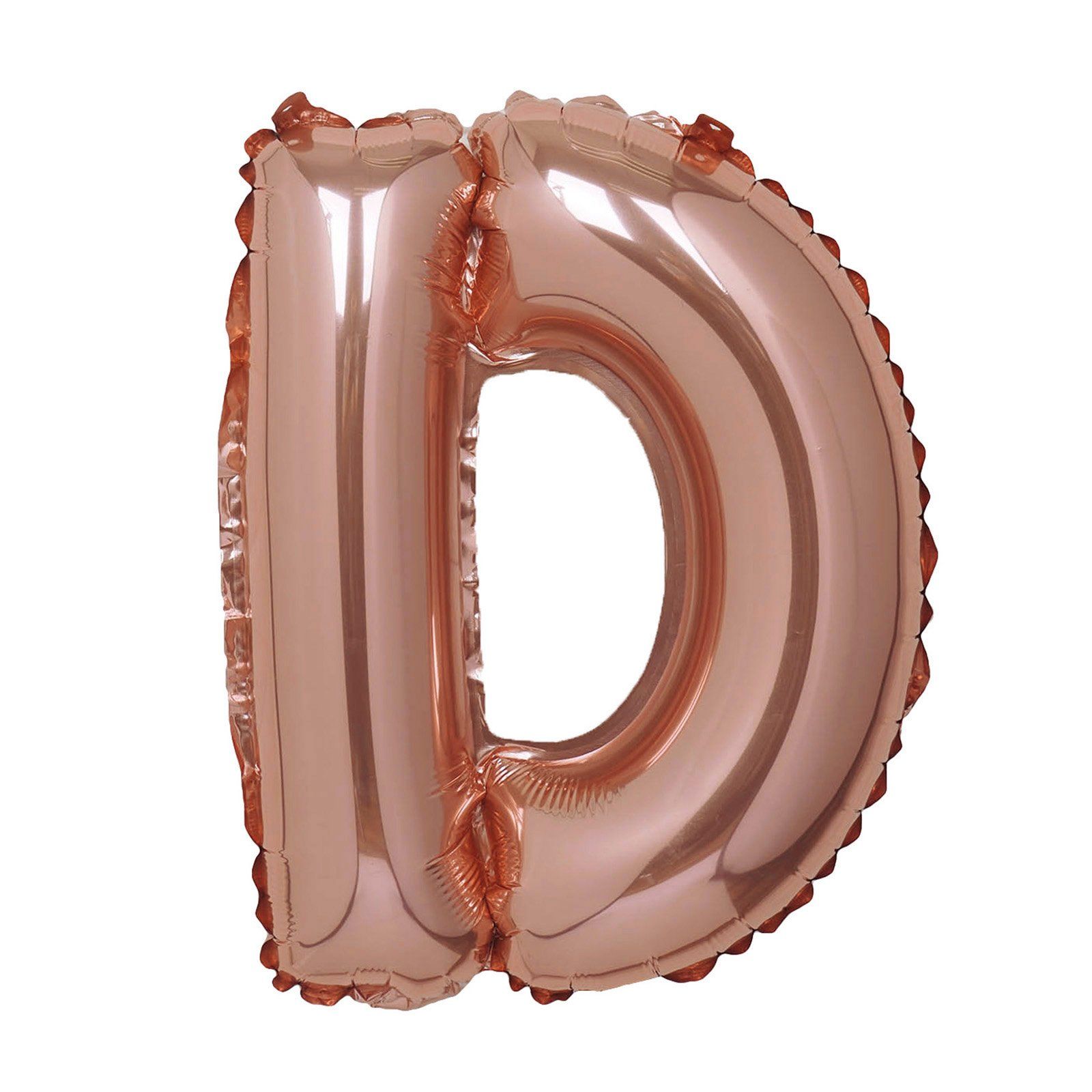  Bong bóng chữ cái 35cm màu vàng hồng (A-Z foil balloons - 16'' Rose Gold) 