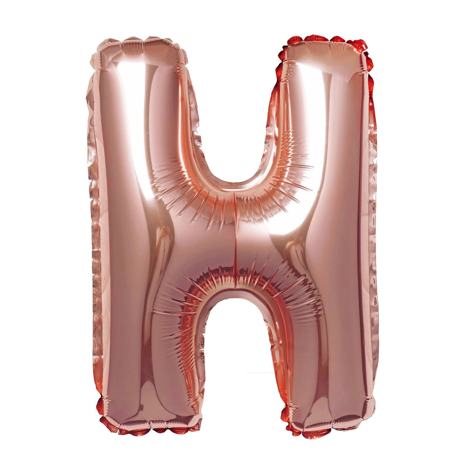  Bong bóng chữ cái 35cm màu vàng hồng (A-Z foil balloons - 16'' Rose Gold) 