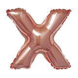  Bong bóng chữ cái 35cm màu vàng hồng (A-Z foil balloons - 16'' Rose Gold) 