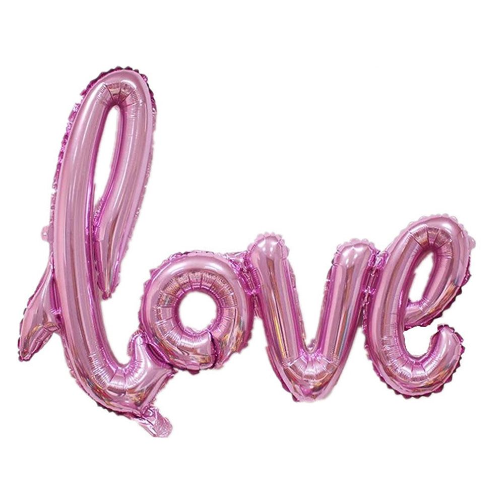 Bong bóng chữ Love