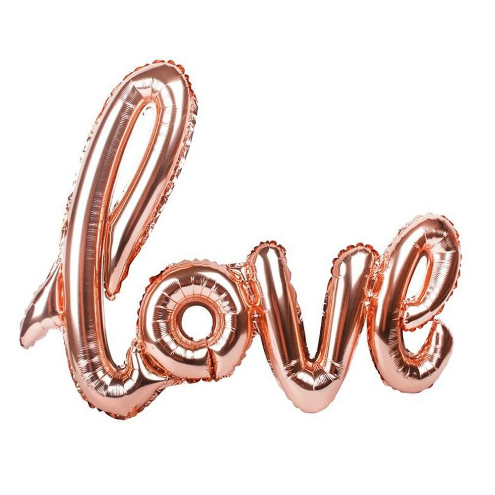 Bong bóng chữ Love