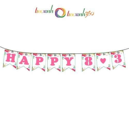 Dây treo trang trí Happy 8-3