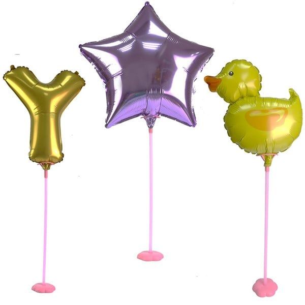 Bộ que gắn bong bóng có đế 45cm (1 nhánh đế hoa)