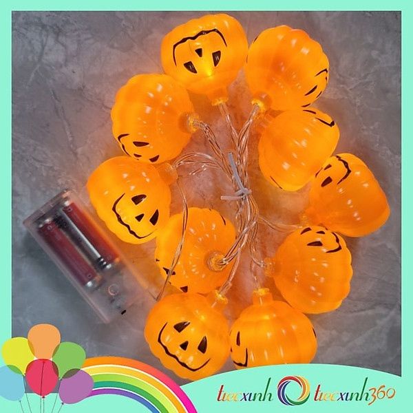 dây đèn bí ngô halloween - 1M