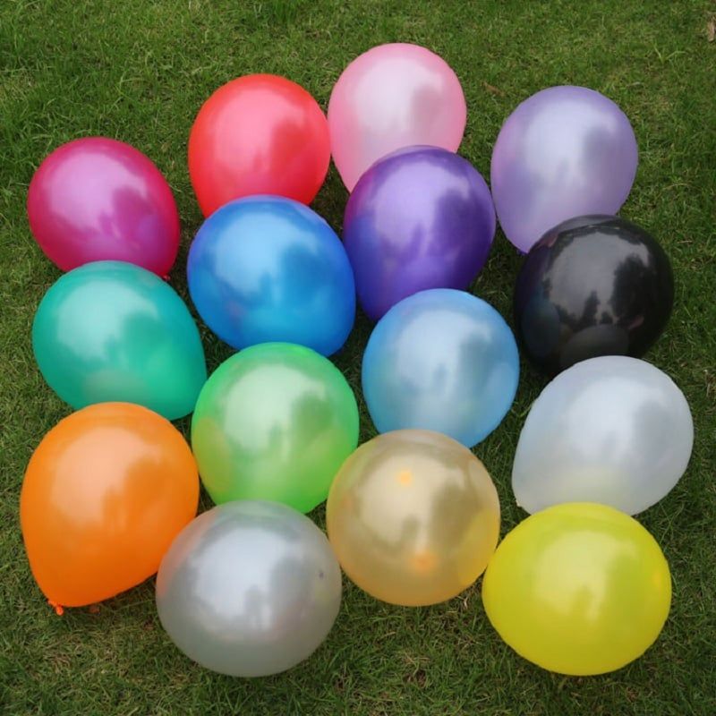 20 bong bóng nhũ nhiều màu