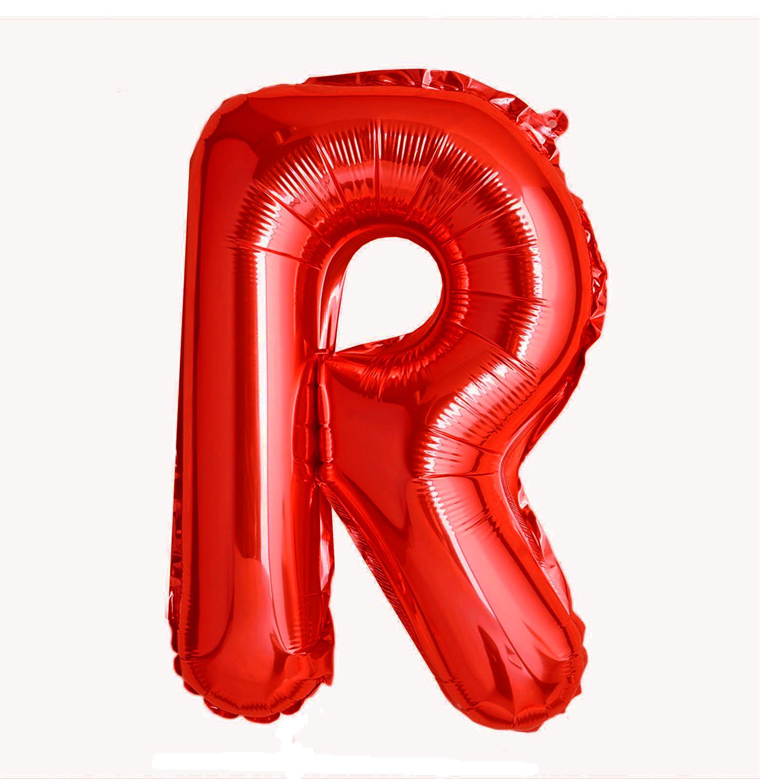  Bong bóng chữ cái 35cm màu đỏ (A-Z foil balloons 16'' Red) 