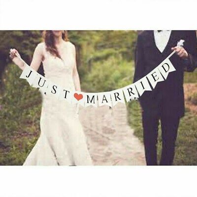 Dây treo Just Married trang trí tiệc cưới