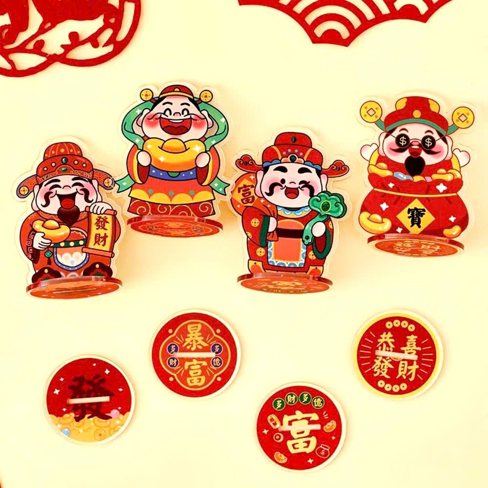 Thần tài nhựa acrylic