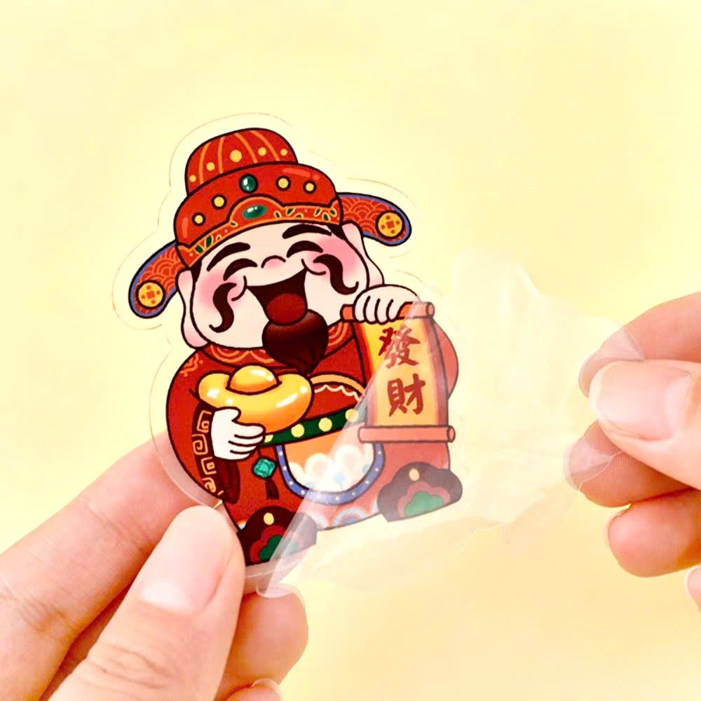 Thần tài nhựa acrylic