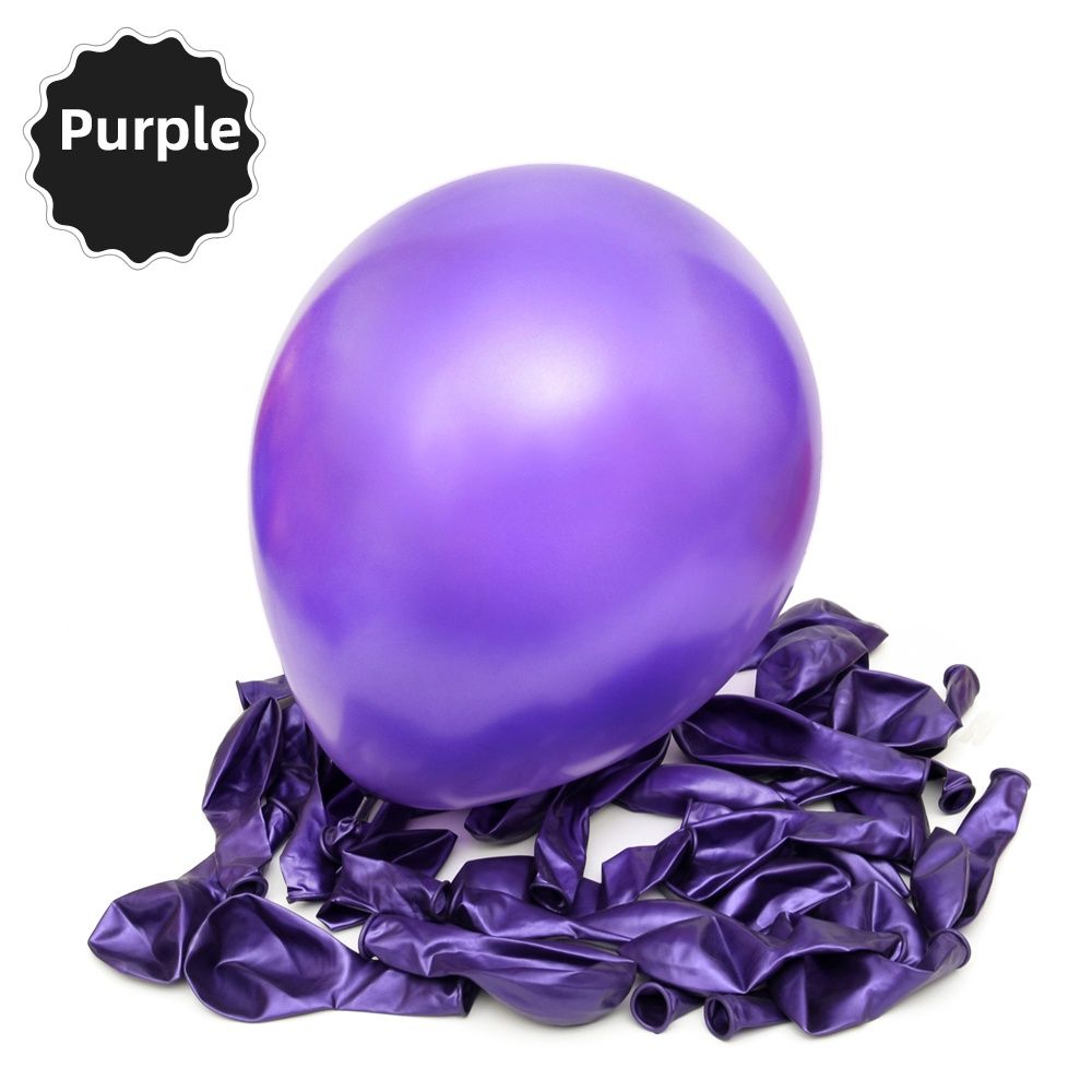 Túi 50 bong bóng nhũ trang trí tiệc size 10''