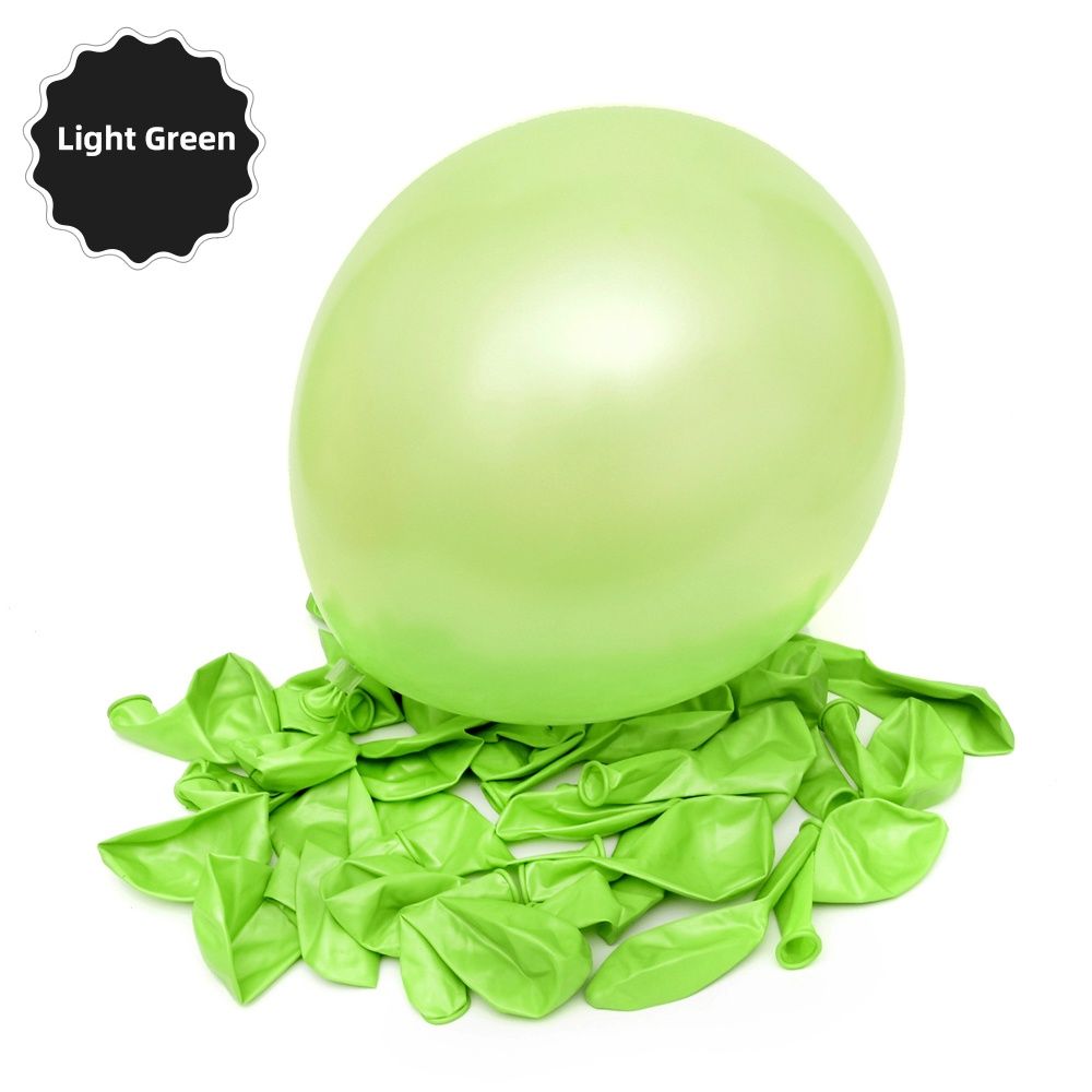 Túi 50 bong bóng nhũ trang trí tiệc size 10''