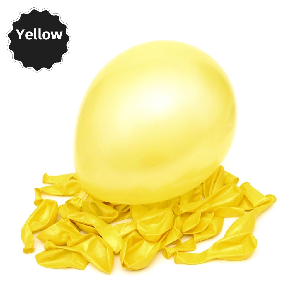 Túi 50 bong bóng nhũ trang trí tiệc size 10''